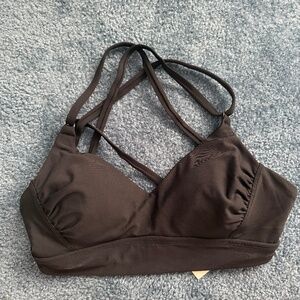 Calia Black Bikini Top